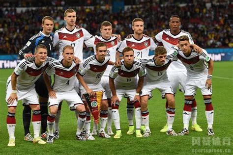 德国足球队员参加世界杯