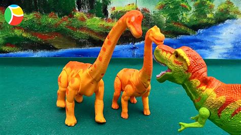 恐龙玩具组装视频