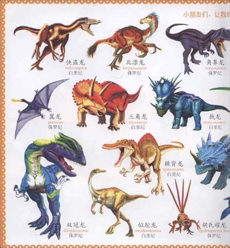 恐龙的名称大全集