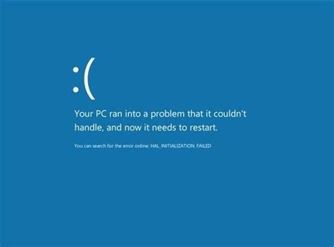 您的计算机似乎出现了一些问题
