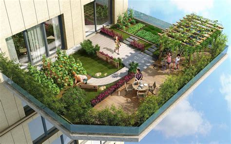 成都双流第四代住宅空中花园