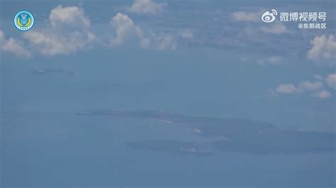 战机俯瞰澎湖列岛