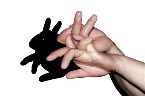手影兔子简单一只手