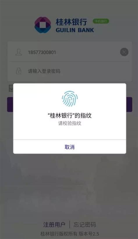 手机桂林银行登录密码