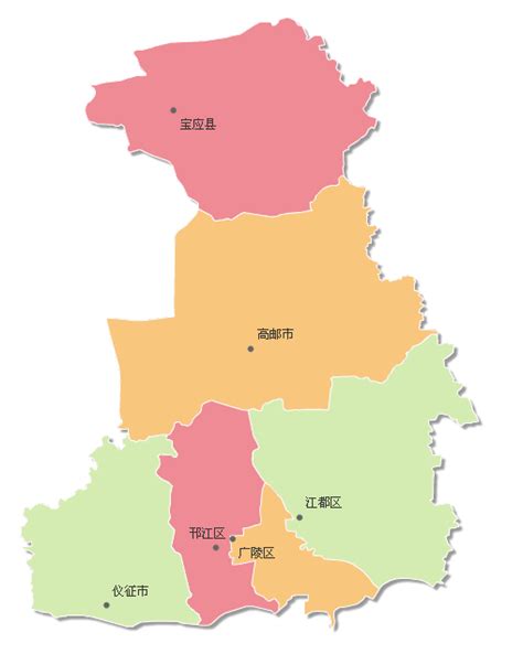 扬州区域划分