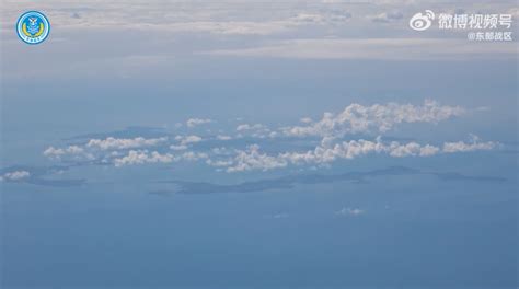 播出飞行员俯瞰澎湖列岛的内容