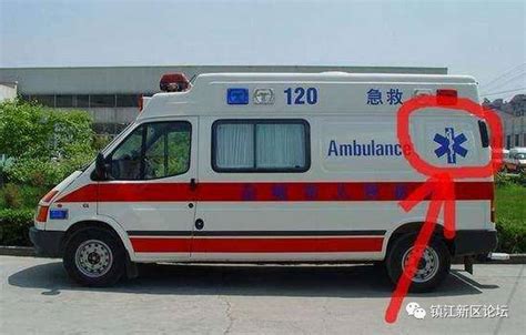救护车后面的标志什么意思