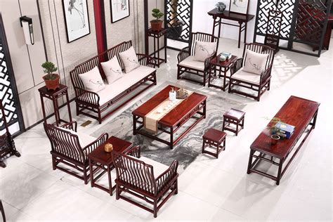 新中式8件套红木椅