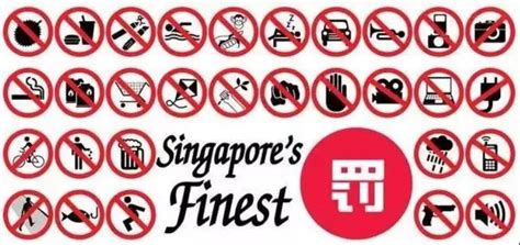新加坡日常行为法规