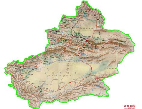 新疆地图全图大图