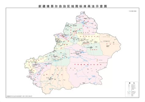 新疆行政地图全图