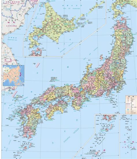 日本地图全图