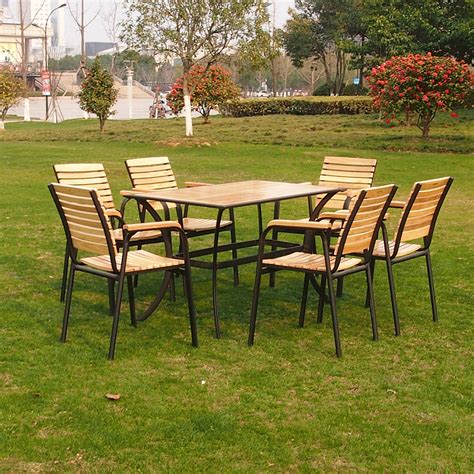 昆明公园椅设计休闲桌椅定做