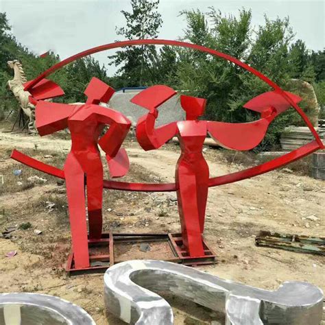 晋州不锈钢人物雕塑