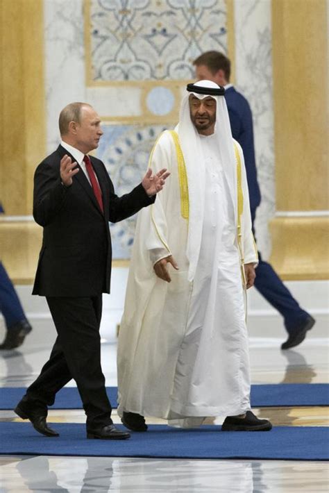 普京出访阿联酋和沙特视频