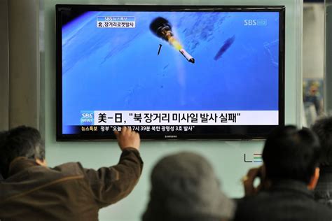 朝鲜一卫星发射失败新闻稿