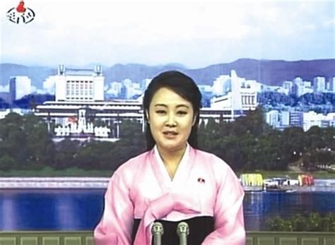 朝鲜新任年轻女主播图片