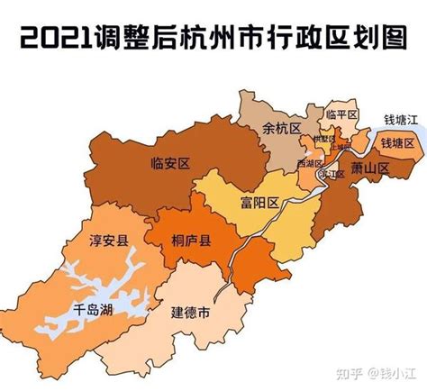 杭州各区地图全图可放大