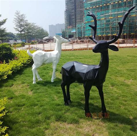 杭州玻璃钢抽象动物雕塑报价