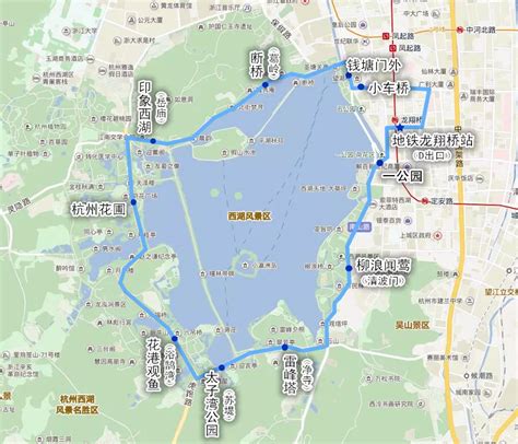 杭州西湖旅游攻略一日游路线