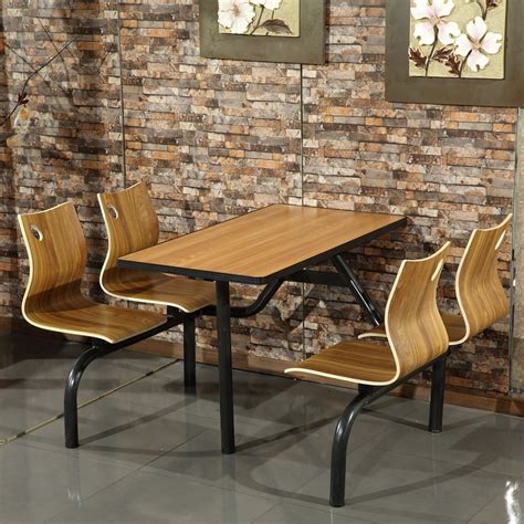 枣庄市不锈钢食堂餐桌椅设计