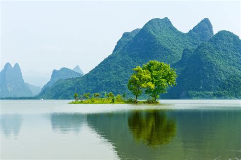 桂林金鸡河水库照片
