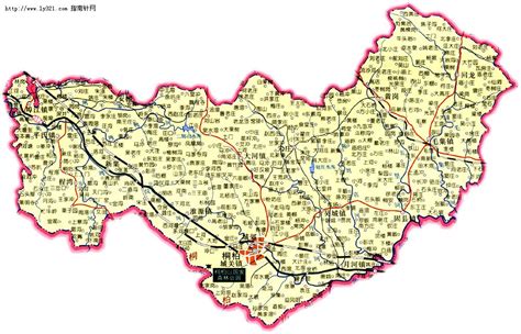 桐柏县地图