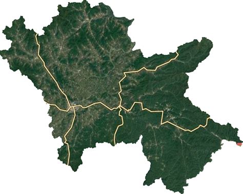桦甸市地图位置