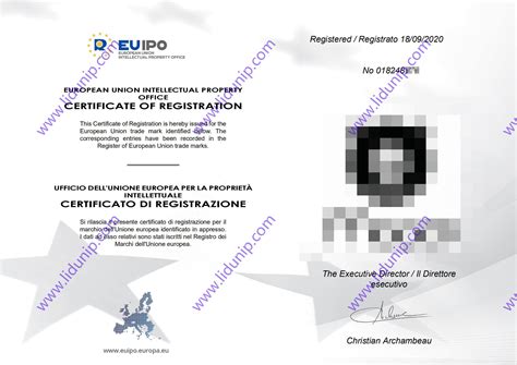 欧盟知识产权账户注册