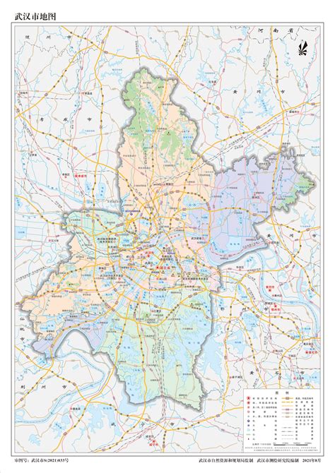 武汉市地图高清版2019