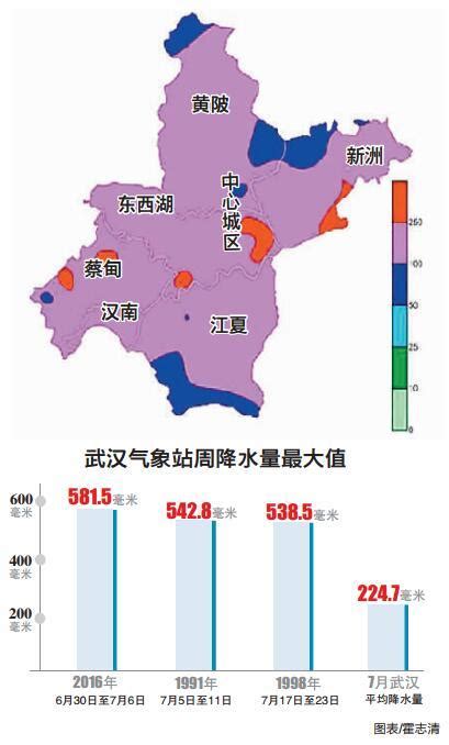 武汉市降水记录图表大全