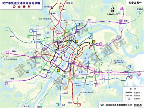 武汉最新城市交通图