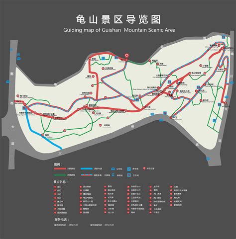 武汉爬龟山最佳路线图
