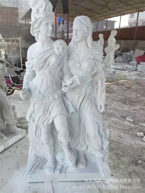 水泥人物雕塑欧式