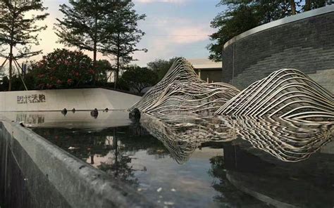 汕头大型不锈钢山水雕塑施工