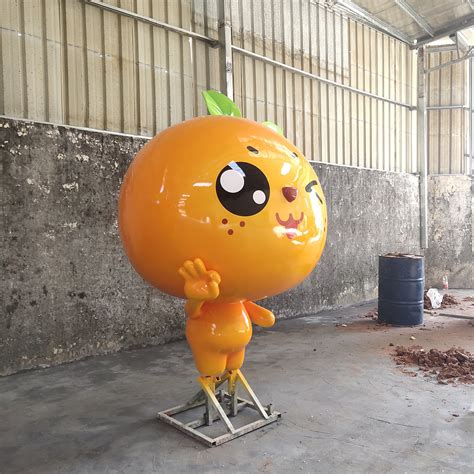 江苏玻璃钢橘子雕塑制作厂家