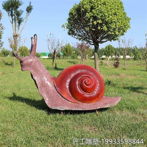 江苏玻璃钢蜗牛雕塑定制