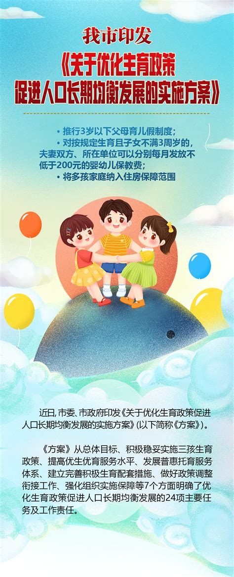 江苏省关于优化生育政策促进人口长期均衡发展实施方案红头文件
