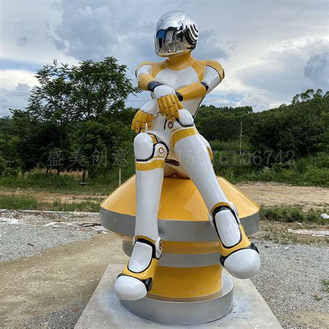 河北玻璃钢机器人雕塑公司