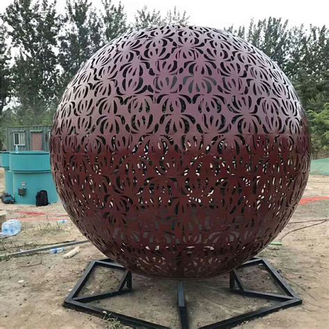 河南公园标识镂空不锈钢雕塑定制