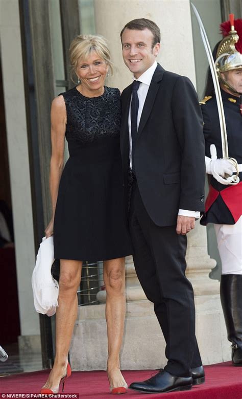 法国总统和他的妻子