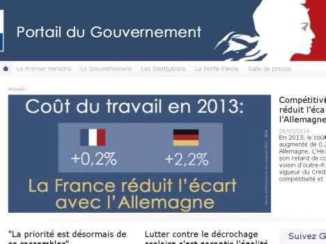 法国政府官方网站