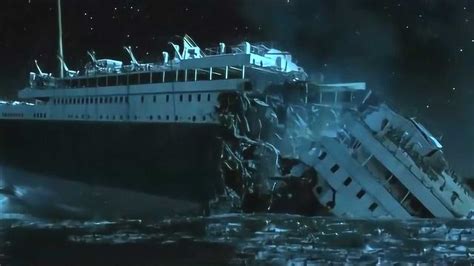 泰坦尼克号真实视频