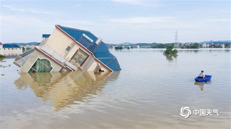 洪水灾难视频2020年上饶县