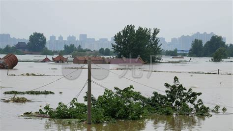 洪水灾难视频2020年兰山区