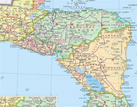洪都拉斯地图位置