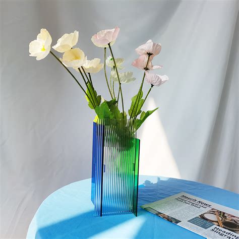 海南花瓶有机玻璃工艺品定制