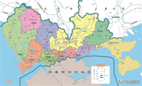 深圳市区地图高清全图