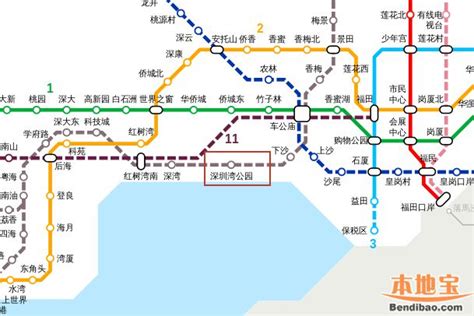 深圳红树林地铁站