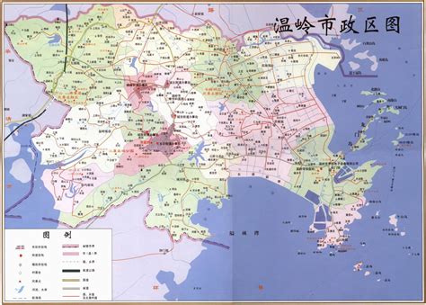 温岭市区域地图